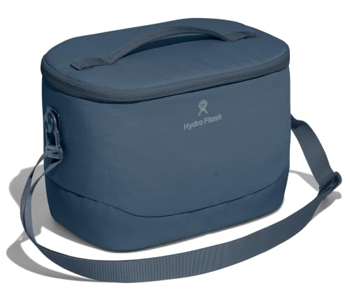 Hydro Flask Carryout Lunch Bag - Insulated Lunch Bag - Soft Travel Cooler Harbor Blue 8 L