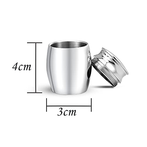 KunBead Jewelry Small Mini Urns for Ashes Keepsake Decorative Memorial Cremation Pet Ash Urns-Always in My Heart Always in My Heart