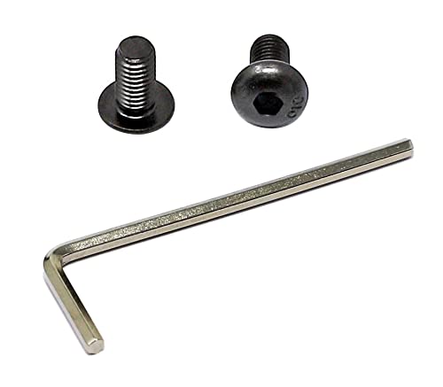 [Australia - AusPower] - iexcell 100 Pcs M5 x 10mm Thread Pitch 0.8 mm Alloy Steel 10.9 Grade Hex Socket Button Head Cap Screws Bolts Kit, Black Oxide Finish 