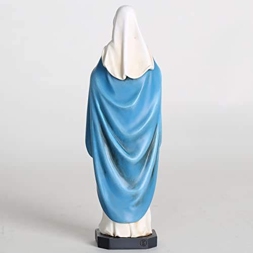 BC Catholic Immaculate Heart of Mary Statue 10" H Virgin Mary Sculpture Full Color 10 inches H