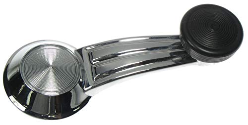 [Australia - AusPower] - TRQ Chrome Door Window Crank Handle Set Compatible with Pontiac Cadillac Chevy Olds Buick 