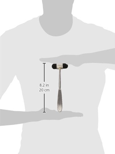 [Australia - AusPower] - Graham-Field 1312-1 Grafco Dejerine Percussion Hammer with Stainless Steel Needle for Neuro Reflex Medical Tool, 8" Handle Length 