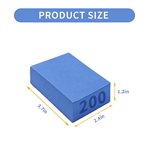 Vkinman angled diamond sanding pads for sanding ceramic, stone, marble, tile, concrete, glass, and granite