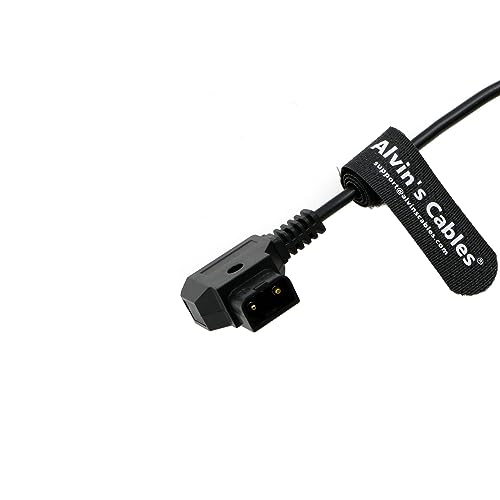 Alvin's Cables D-tap to DC Power Cable for Sony FX6 FX9 Camera Right Angle DC to D-tap 19.5V Regulated Output Cable 50cm|19.7inches