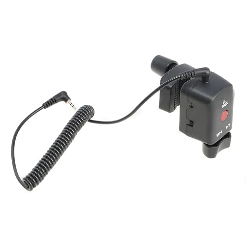 FOTGA Lanc Camcorder Zoom Remote Control Video Recording Controller 2.5mm Jack for Sony HXR-NX800 PXW-Z200 190P 150P 198P VX2200E FX1000E for Panasonic HC-X1500 HC-X20 HC-X2 180 HVX203 Camera