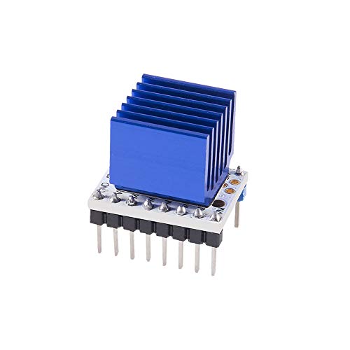 3D Printer TMC2208 Stepper Motor Driver,TMC2208 V1.2 Stepper Driver Module Carrier with Heat Sink Screwdriver for 3D Printer Controller Mother Boards Reprap Ramps1.4 MKS Prusa i3 Ender-3 Pro, 5PCS
