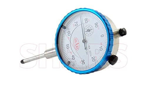 [Australia - AusPower] - Shars 0-1" Range High Precision Dial Indicator .001" Graduation 303-3111S P] White 0-1" x .001" 303-3111S 