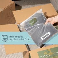 4" X 4" Square Printable Labels for Inkjet and Laser Printers - 500 Sheets, 2000 Matte White Custom Stickers for Business Logos, QR Code Stickers, Product Labeling - Spartan Industrial Template S005 4" X 4" 500.0