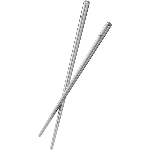 WMF Nuova Chopstick 6-Piece Chopsticks with Cutlery Bench for 2 People Cromargan Stainless Steel Rust-Proof Polished Dishwasher Safe