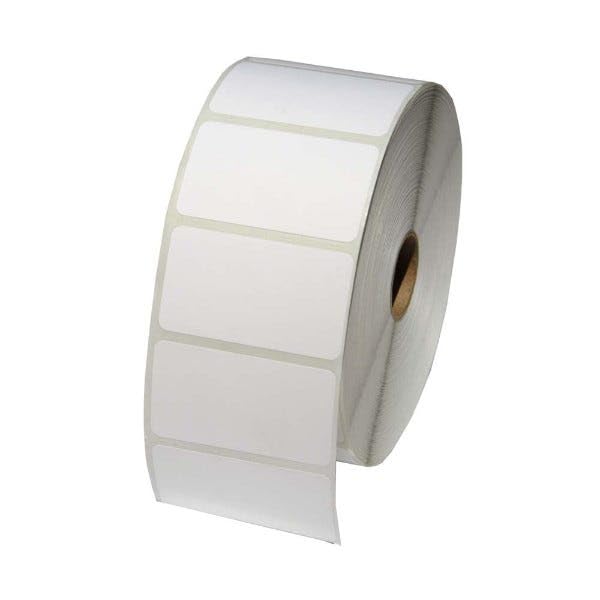 LabelValue LV-10010063POLY Polypropylene Labels - Water and Oil Resistant - 2.25" x 1.25", 2000 Labels/Roll - Compatible with Zebra Label Printers