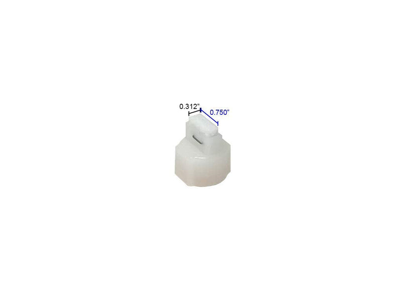 [Australia - AusPower] - Felt Tip Applicator 0.750" x 0.312" with Felt Density of 32oz/sq. Yard (Qty. of 10) 
