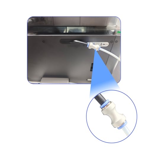 8PCS PTFE Tube Connector for Bambu Lab X1C/P1S/P1P AMS, 3D Ptiner Teflon Tube Pneumatic Joint for Filament Feeding