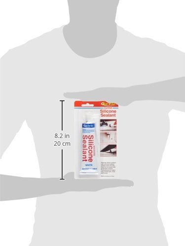 [Australia - AusPower] - STAR BRITE Marine Silicone Sealant - Waterproof, Durable, UV Resistant, for Fiberglass, Metal, Wood, Glass, Ceramic & More - White 2.8 OZ. (082101) 