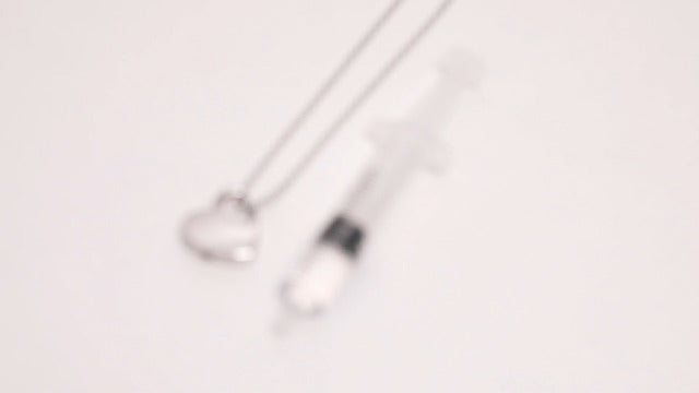 Heart Urn Necklace for Ashes Cremation Jewelry Forever in My Heart Engraved Stainless Steel Keepsake Waterproof Memorial Pendant for loved One with Filling Kit Uncle