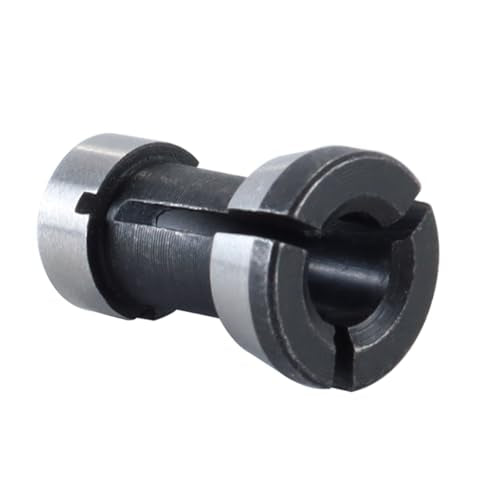 6 PCS Collets Adapter, 6mm 6.35mm 8mm Collet Chuck Tool Adapter for Straight Grinder Cutting Engraving Machine