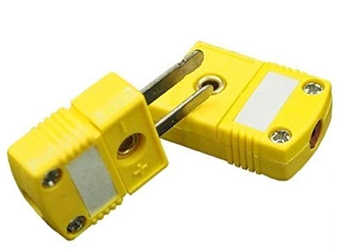 [Australia - AusPower] - 10pc Mini K-Type Thermocouple Wire Connector - Male Plug 