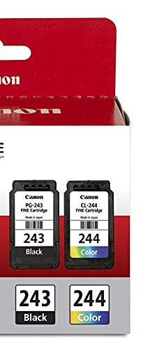 [Australia - AusPower] - Canon PG-243/ CL-244 Ink Multi pack, Compatible to TR4520, MX492, MG2520, MG2922, TS302 and TS202 Printers Black Pigment Black and Color Ink Cartridge 