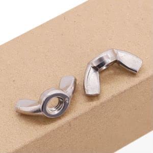 [Australia - AusPower] - M5-0.8 (30 pcs) Stainless Steel Wing Nuts, 304 Stainless Steel 18/8, Thumb Nuts, Butterfly Nuts, DIN315 M5-0.8 30 