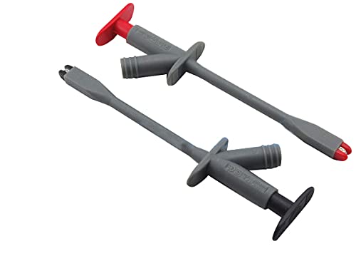 [Australia - AusPower] - KCH Alligator Clips / Test Probe Clamp, Grey 