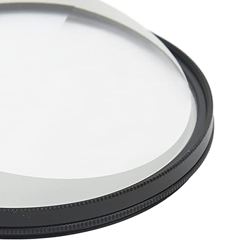 Photographic Ghost Effect Filter, 77mm Camera Lens Effect Filter, Double Sided Photography Prism, with Ghost Effect for Selfie Video