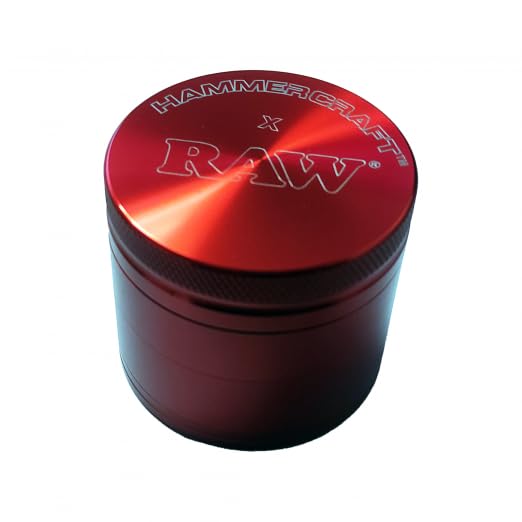 RAW x Hammercraft Medium Red Grinder Sold by Joe Blogs Online