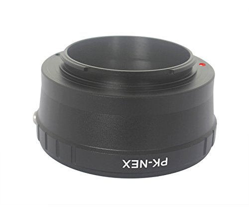 PK Lens to NEX E-Mount Adapter, Compatible with for Pentax PK Lens to for Sony E-Mount Camera NEX-5T NEX-6 NEX-7 a3000 a3500 a5000 a5100 a6000 a6300 a6400 a6400 a6500 etc PK to sony NEX Adapter