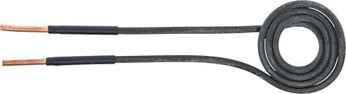 BGS 2169-10 Induction Coil for Induction Heater for Tie Rods 65 mm for Item 2169, 3390, 3391 | Gebogene Bauform | Drahtdurchmesser 4,5 mm | Gesamtlänge ca. 215 mm | Spulen-Innendurchmesser ca. 27,5 mm