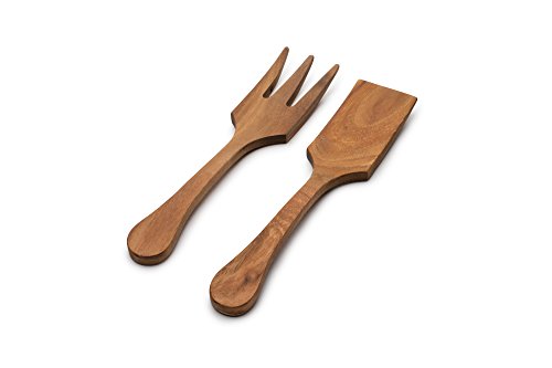 Ironwood Gourmet Extra Large Salad Utensil Set, 2.75 x 2.75 x 13 inches