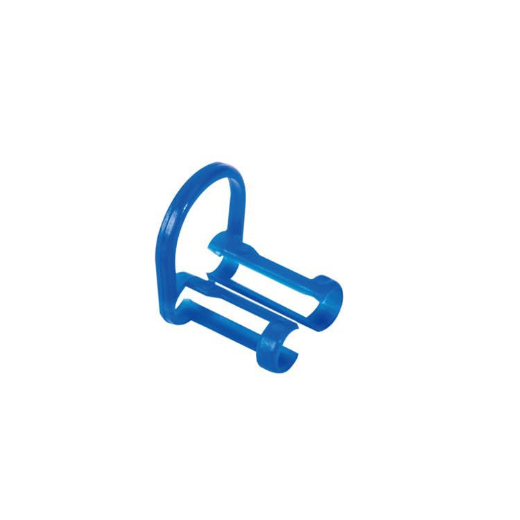 [Australia - AusPower] - 20pcs Cotton Roll Holder Clip, Disposable Dental Isolator Tool Cotton Roll Holder for Dental Lab or Clinic (20pcs) 20pcs 