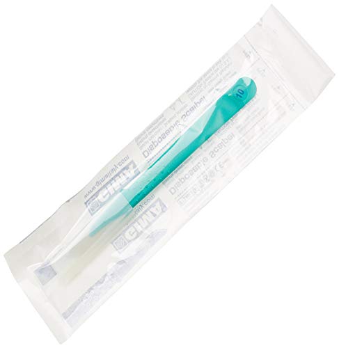 Gima Sterile Scalpels made of Rust-Proof Stainless Steel, ABS Handle, for Single Use, Premium, Safety Blade Guard 10