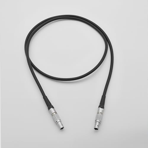 0B 2-Pin LEMO-Compatible Male to Male Power Cable Compatible with Lemo, Teradek Bond/Bolt, ARRI Alexa, Z CAM E2, DJI RS2/RS3, Tilta Float, SmallHD Cine, Vaxis, Blackmagic, 39”