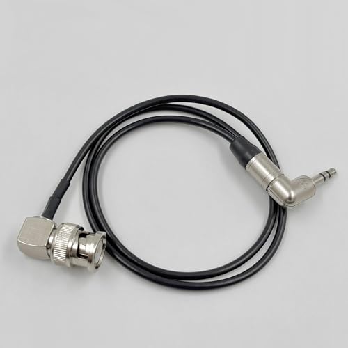 Tentacle 3.5mm TRS to BNC Timecode Cable Compatible with Canon EOS C300/C500, Sony FX6/FX9/F55, Zoom F4/F8/F8n, Mixers & Cameras, ARRI Amira 50cm