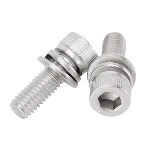 Makeblos M4x12mm carburetor float bowl screws and Allen bolts for Mikuni, 20-piece assortment set