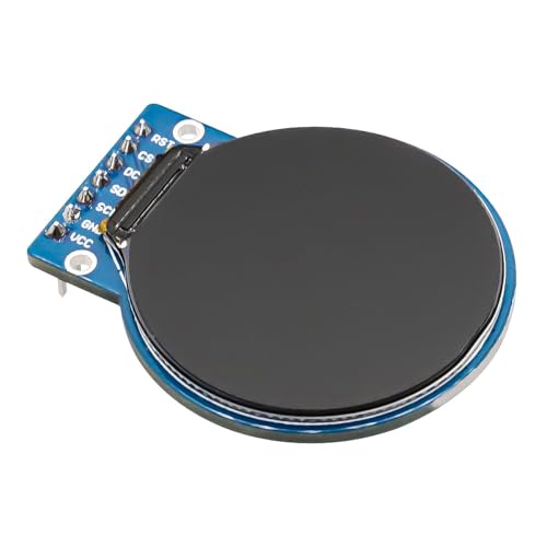 2pcs 1.28 Inch LCD TFT Display for Arduino RGB IPS Color Screen SPI Bare Round Screen -GC9A01