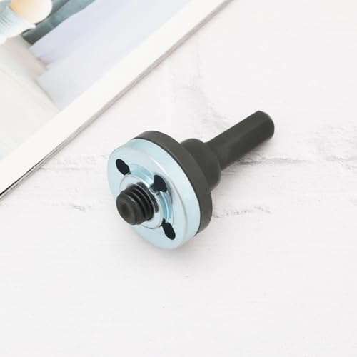 Angle Grinder Connecting Rod Adapter M10 53 x 30 mm High-Speed Steel Drill Mandrel Adapter for Cutting Disc Polishing Disc and Polishing Sponge Pack of 4