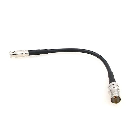 Video Cable High-Density HD Micro BNC Male to Standard BNC Female for Blackmagic Design 5 Video Assist Monitors 15CM