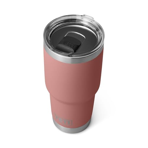 YETI Rambler 30 oz Tumbler Retired Colors, Stainless Steel, Vacuum Insulated with MagSlider Lid, Sandstone Pink