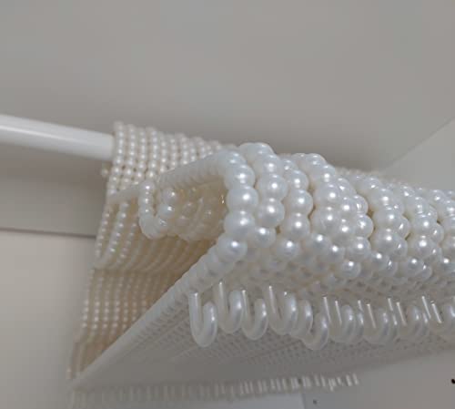 10 Pieces Plastic Heavy Duty Pearl Hangers. Bride Hanger for Wedding Dress. Bridesmaid Hangers. Hanger for Shirt, Pants, Clothing, Coat, Bridal, Sweater and Home Decor. (PH3) 10 PCS