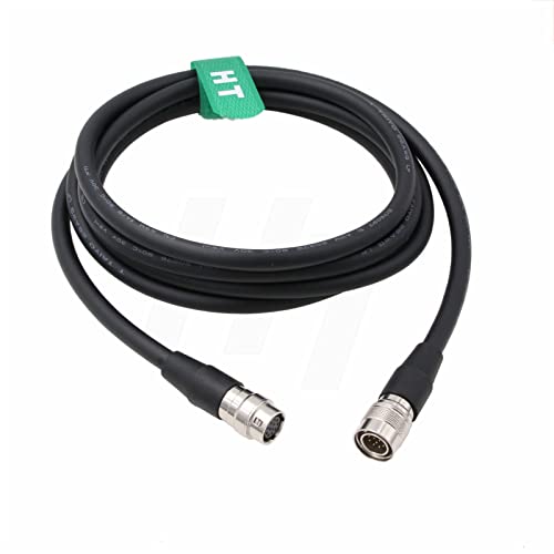 Extension Cable 12 Pin Hirose Male to 12-pin Female Jack for Sony Panasonic Camera CCXC-12P DXC-950 990 to Remote Control Unit (10m) 10m