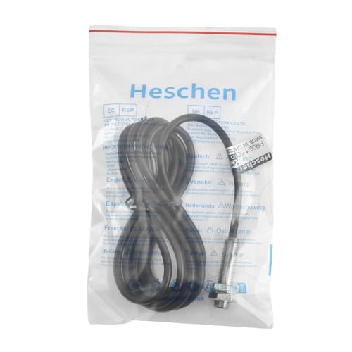 Heschen PR08-1.5DO Inductive Proximity Sensor Cylindrical Type DC 12-24V 2-Wire NO (Normal Open) CE