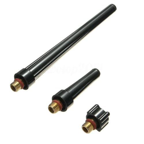Welding Accessories Set Argon Arc Welding 46PCS Ceramic Nozzle Electrode Clamp Groove Connector Professional Welding Tool Assembly