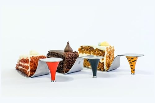 High Heel Stainless Steel Cake Server, Leopard Print