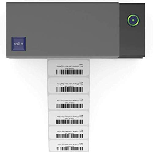 [Australia - AusPower] - Rollo Direct Thermal 2x1 Barcode Labels - Roll of 1,000 Thermal Labels for Shipping (Commercial Grade Stickers) White 