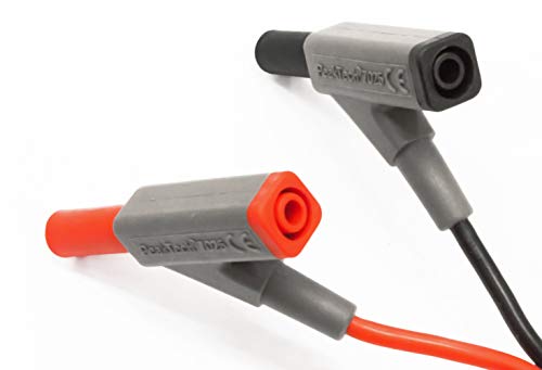 PeakTech Insulated 4 mm Connection Lead with Coupling, 1 X Cat III 1000 V, P 7025 Single