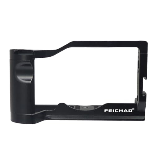 CNC M6 Mark2 Camera Cage Form-Fitting Rig with Cold Shoe Mount Compatible with Canon EOS M6 Mark II Stabilizer
