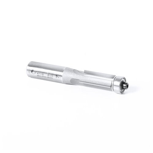 Amana Tool - 47118 Carbide Tipped Flush Trim 1/2 Dia x 1" 2 Shank 3-Flute