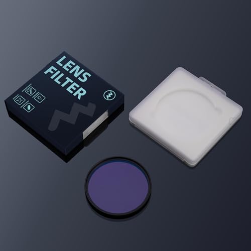 Walking Way 58mm Natural Night Filter for Light Pollution Reduction Nano-Coated Optical Glass for Night Sky/Astrophotography/Star Clarity Anti-Light Pollution Filter