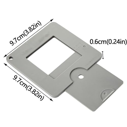 Multifunction View Finder with Sliding Mechanism, Portable Painting Viewfinder Gadget, Plastic Artists Viewfinder Sketching Painter Tool