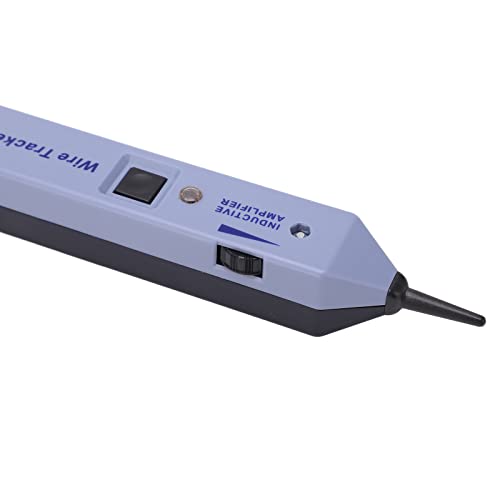 [Australia - AusPower] - Wire Tracer Kit Network Cable Tester Adjustable Induction Amplifier Tone Generator Probe Tool for Cable Tracing 