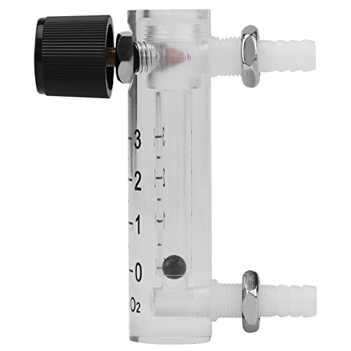 GasFlowMeter 0-3LPM FlowSensor Gas Detector for SewageGasTesting Medical Equipment | 8 mm quick coupling, 0.6 MPa pressure resistance, oxygen and air measurement, industry and laboratory
